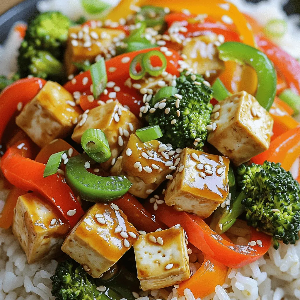 Easy Tofu Stir Fry Quick and Healthy Meal Idea