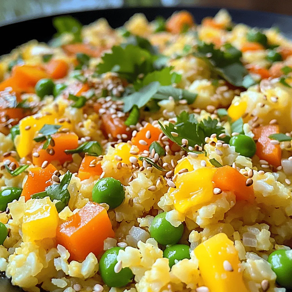 Cauliflower Fried Rice Tasty and Healthy Meal Option