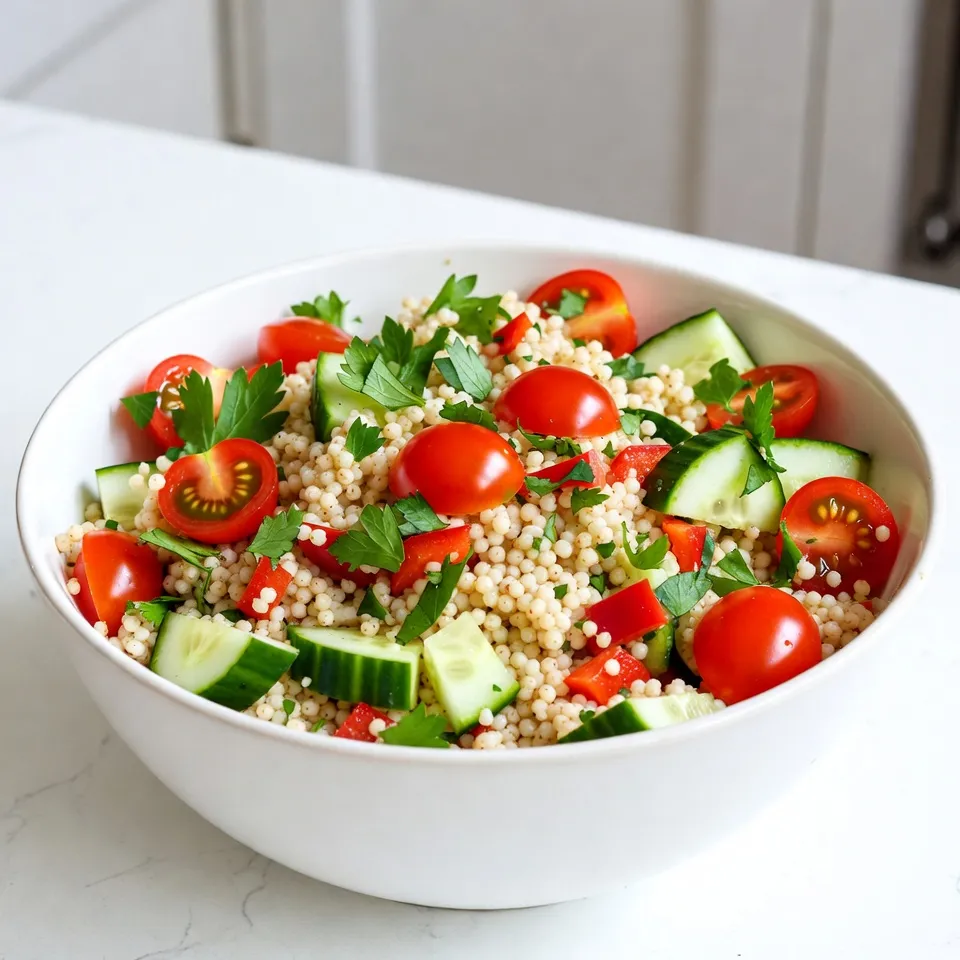 Lemon Herb Couscous Salad Fresh and Tasty Delight