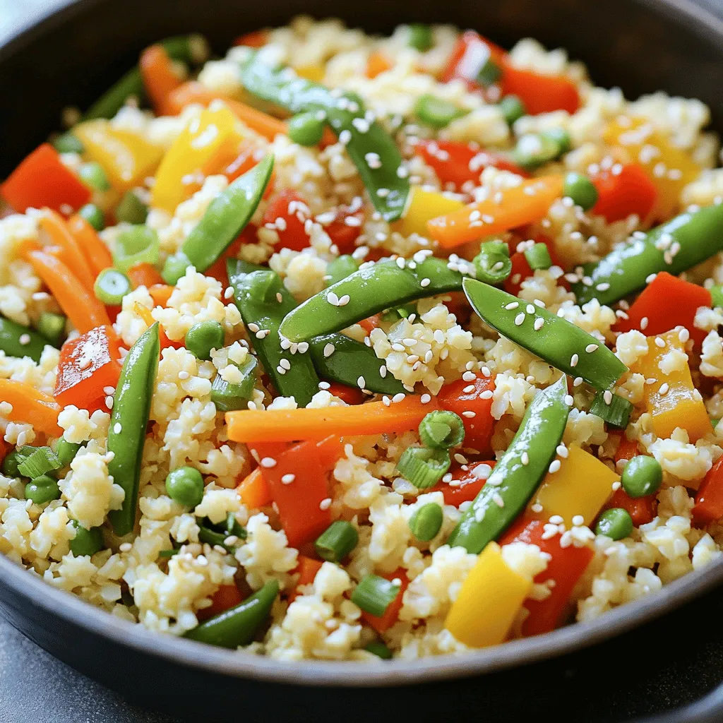Cauliflower Rice Stir-Fry Flavorful and Healthy Meal
