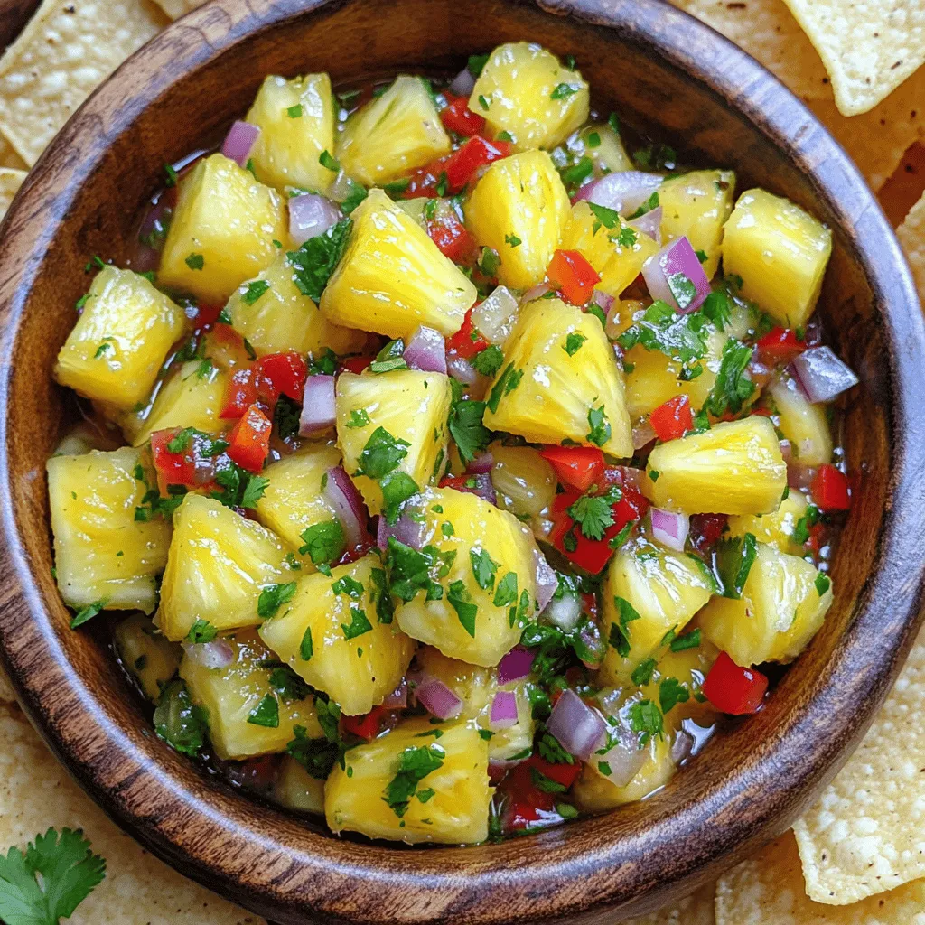 Pineapple Habanero Salsa Easy and Flavorful Recipe