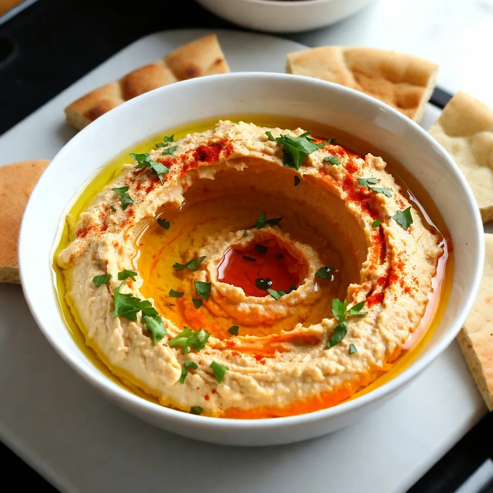 Roasted Red Pepper Hummus Flavorful and Easy Recipe