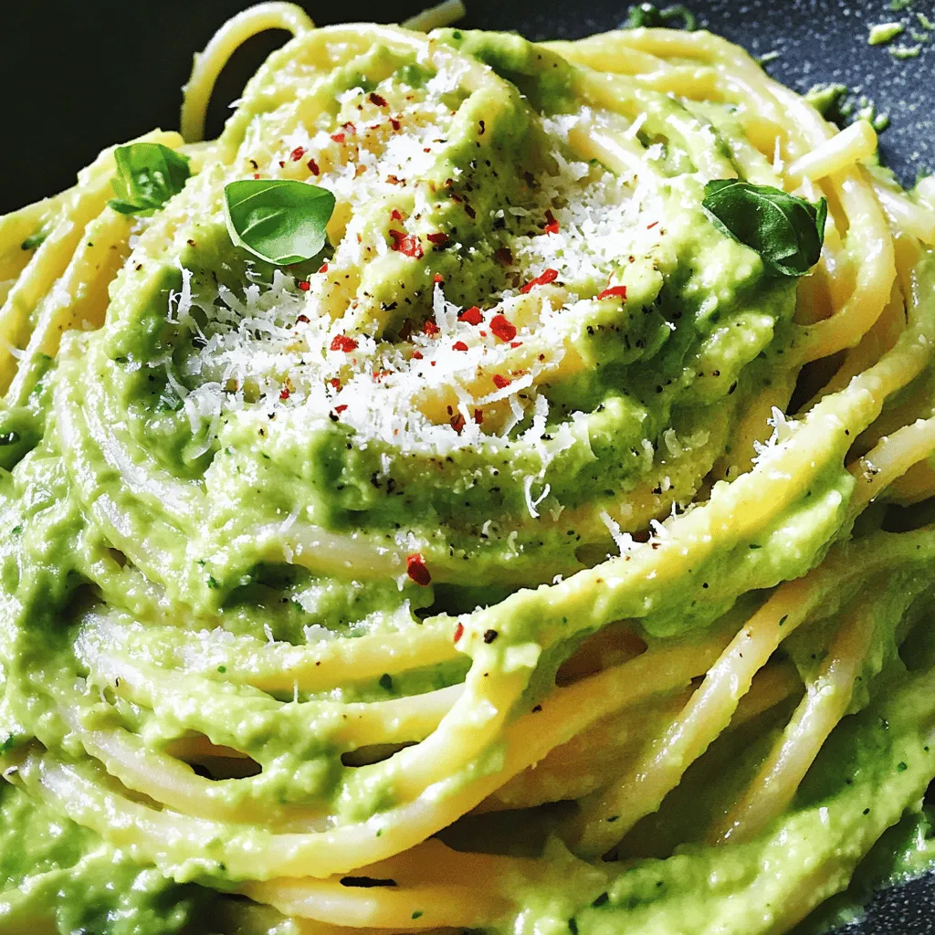 Creamy Avocado Pasta Delicious and Easy to Make