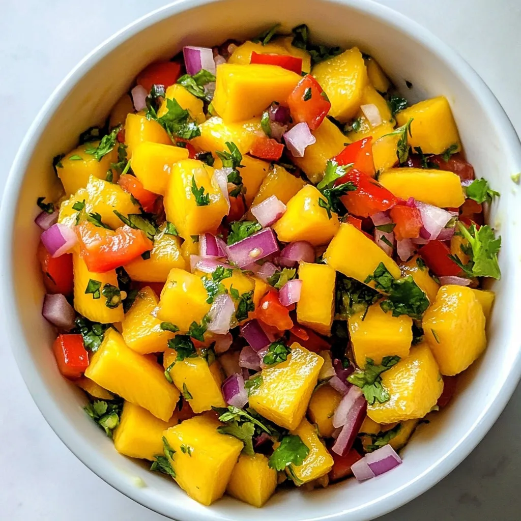 Mango Habanero Salsa Fresh and Flavorful Delight