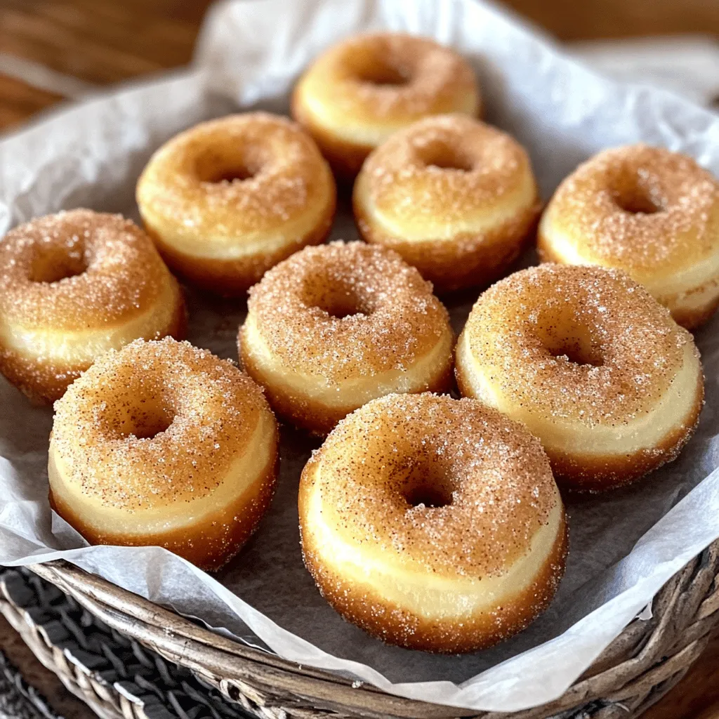 Baked Cinnamon Sugar Donut Holes Quick and Easy Treat