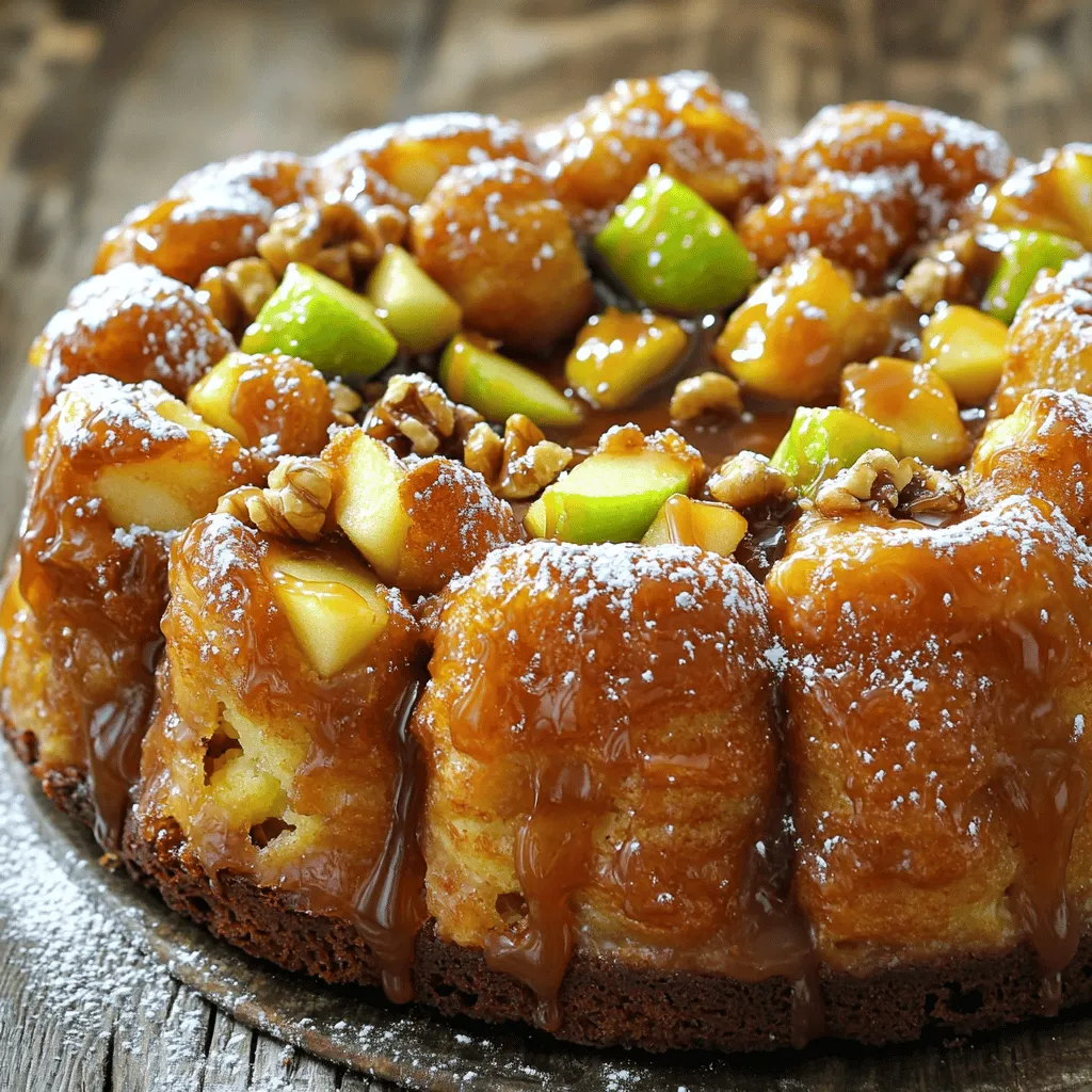 Caramel Apple Monkey Bread Irresistible Dessert Treat