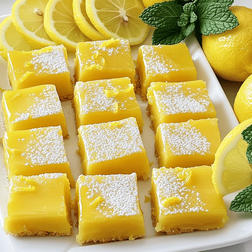 Easy Lemon Bars Simple and Delicious Dessert Recipe