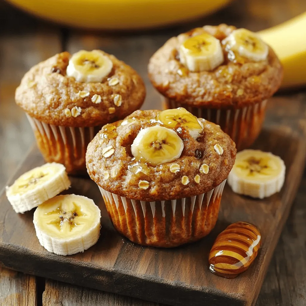Banana Oat Blender Muffins Easy Healthy Recipe