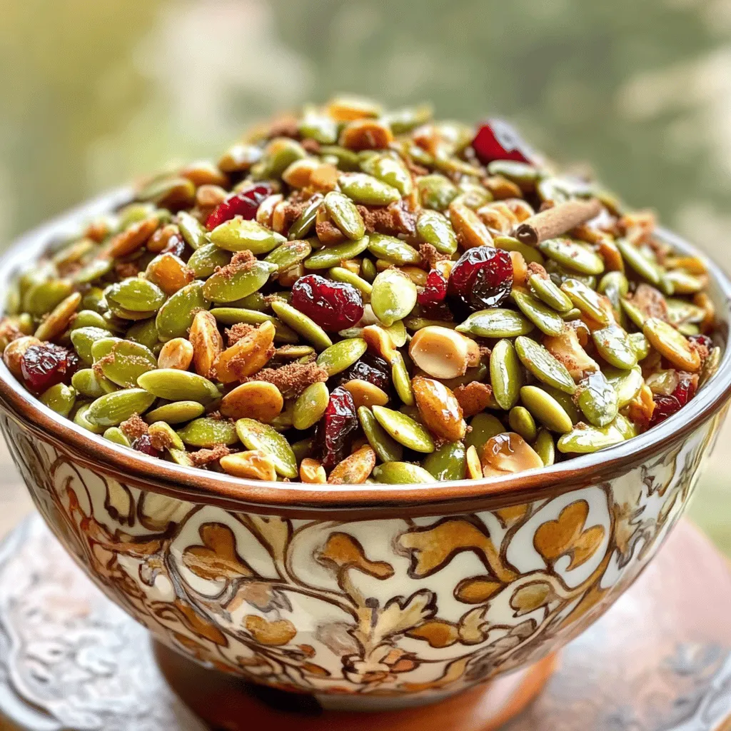 Spiced Pumpkin Seed Crunch Flavorful Snack Recipe