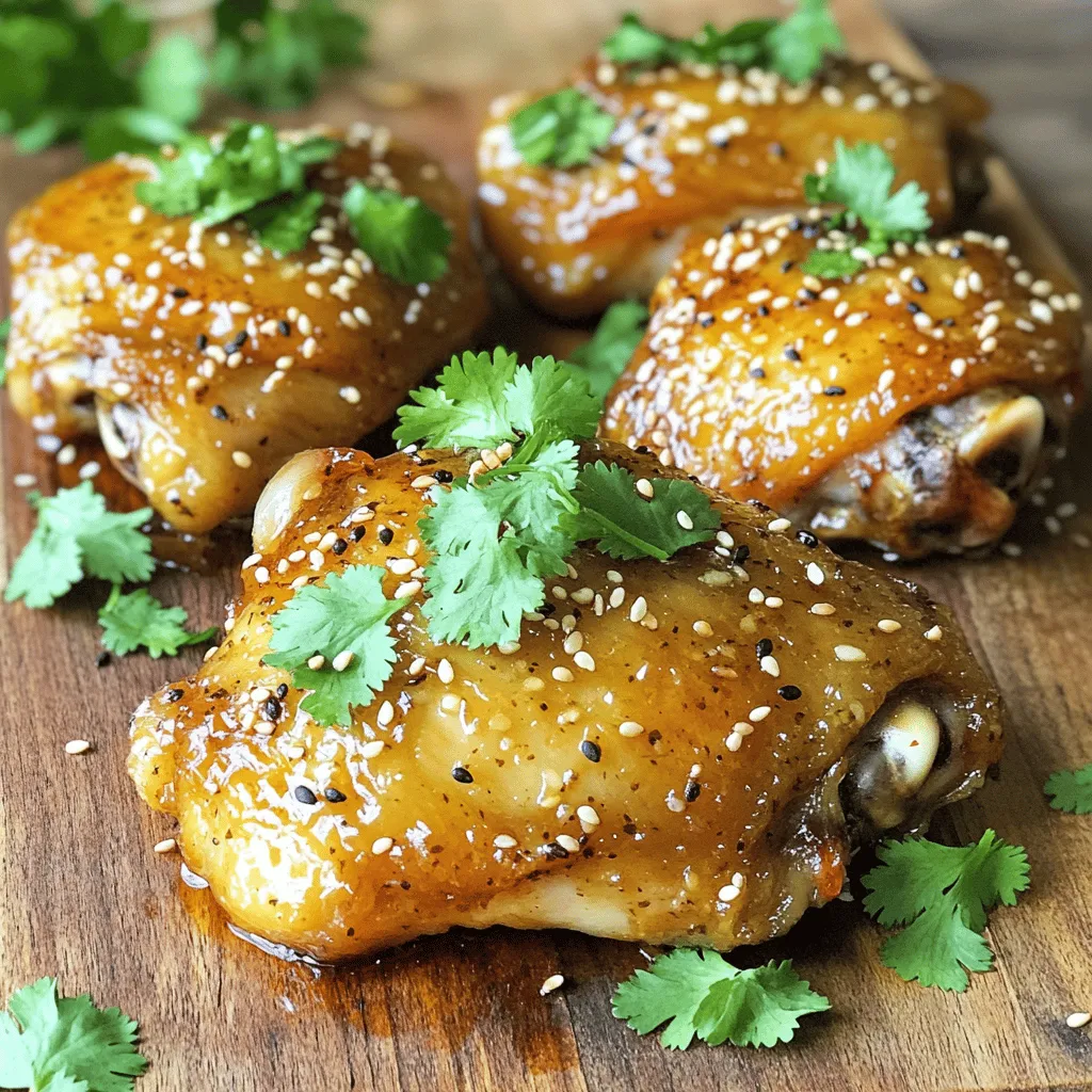 Honey Garlic Chicken Thighs Flavorful Weeknight Meal