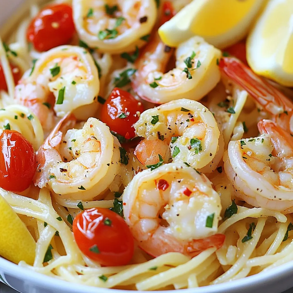 Garlic Butter Shrimp Scampi Flavorful and Easy Recipe