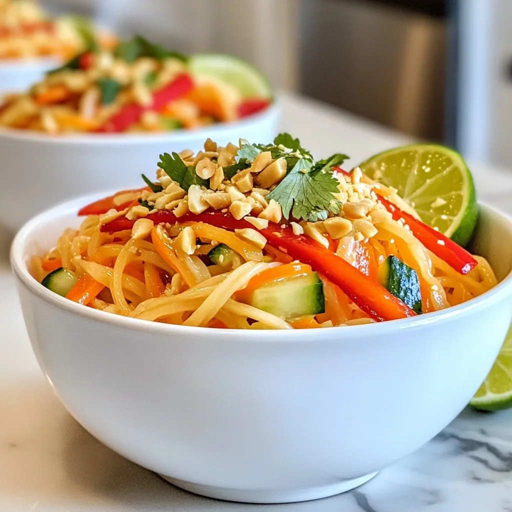 Spicy Peanut Noodles Quick and Flavorful Delight