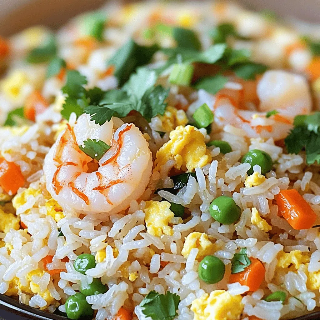 Chinese Style Shrimp Fried Rice Quick and Flavorful Meal