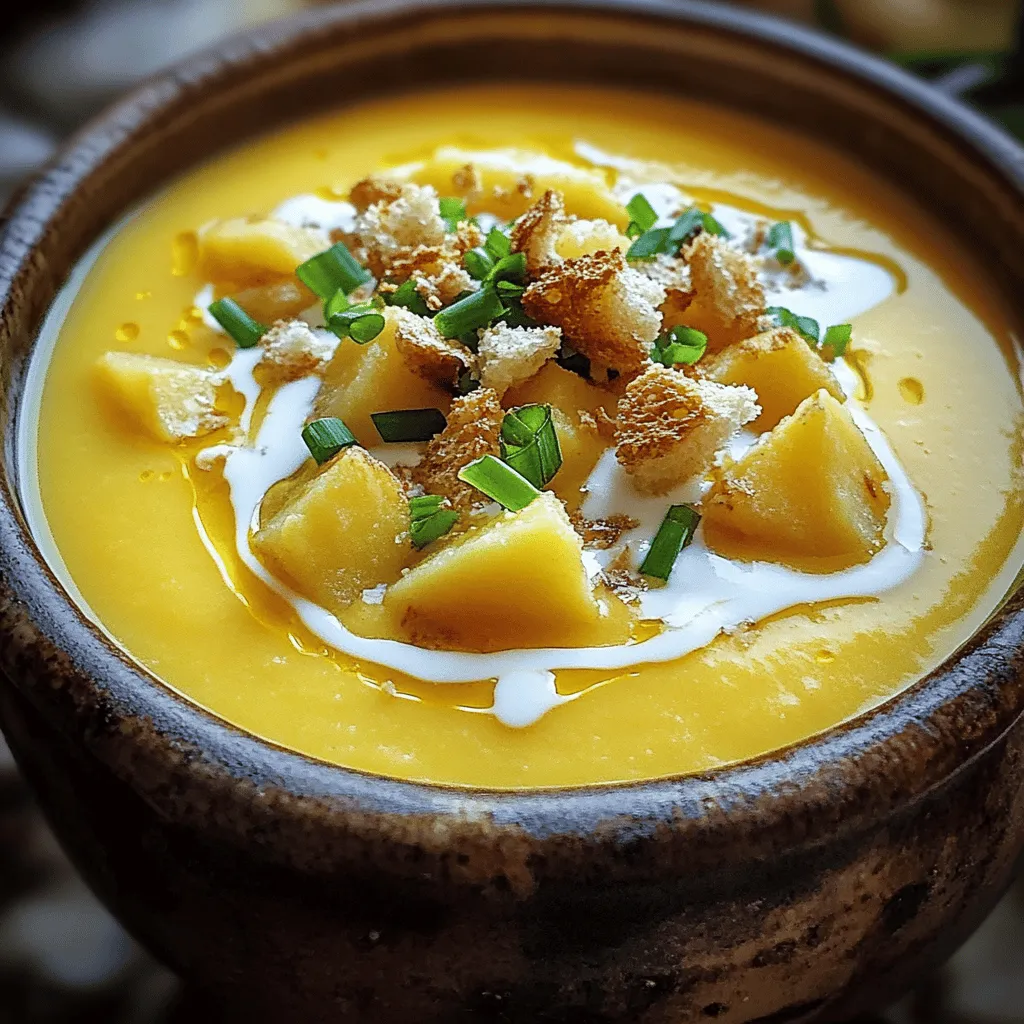 Savory Slow Cooker Cheesy Potato Soup Recipe