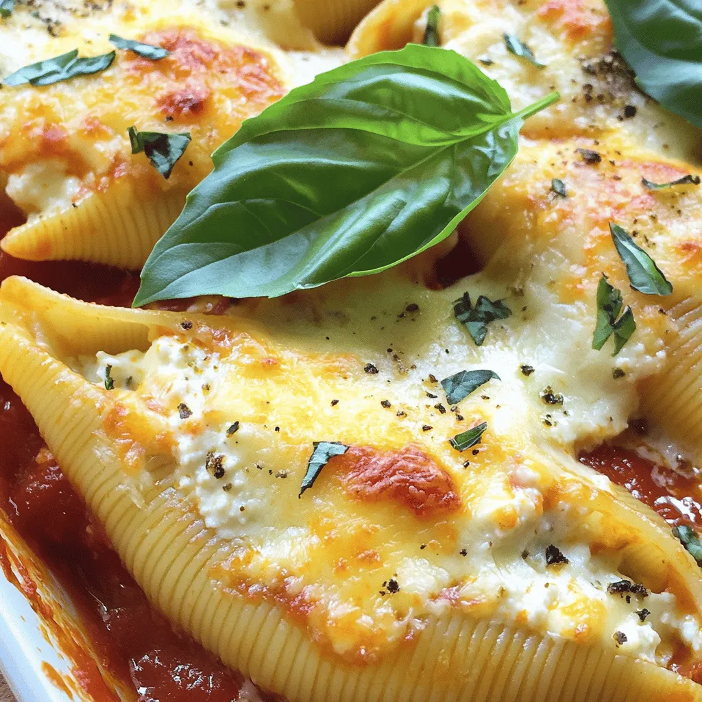 Ricotta Stuffed Shells Comforting and Cheesy Recipe