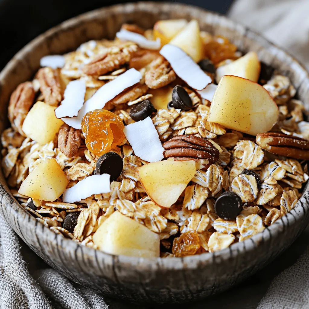 Apple Pie Spice Snack Mix Tasty and Simple Treat