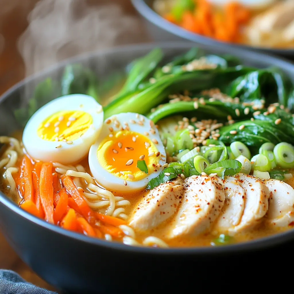 Spicy Garlic Chicken Ramen Flavorful and Simple Recipe