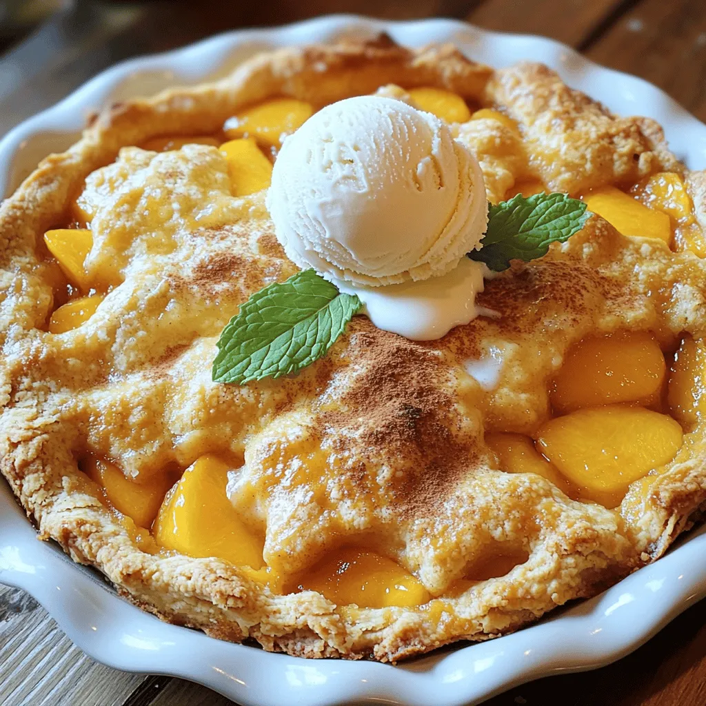 Peach Cobbler with Bisquick Simple and Delicious Recipe