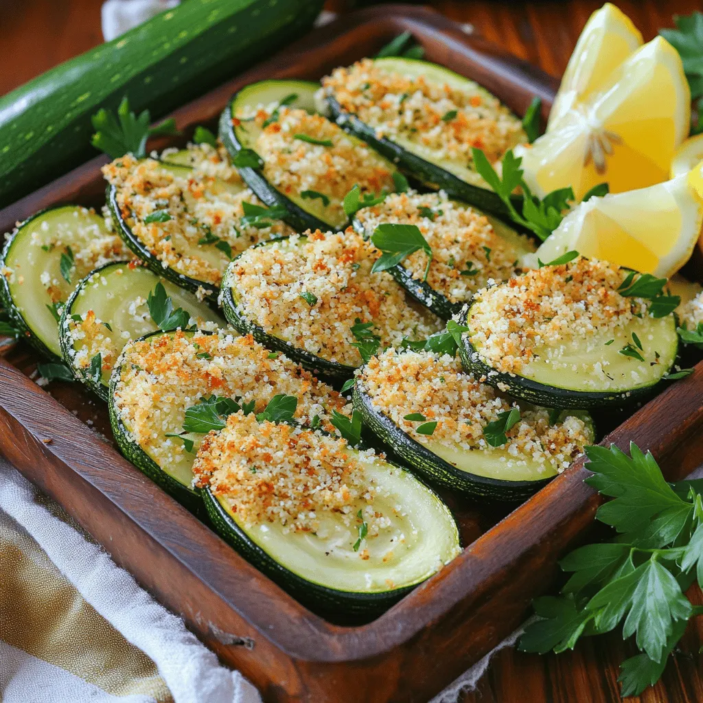 Baked Parmesan Zucchini Flavorful and Crispy Treat