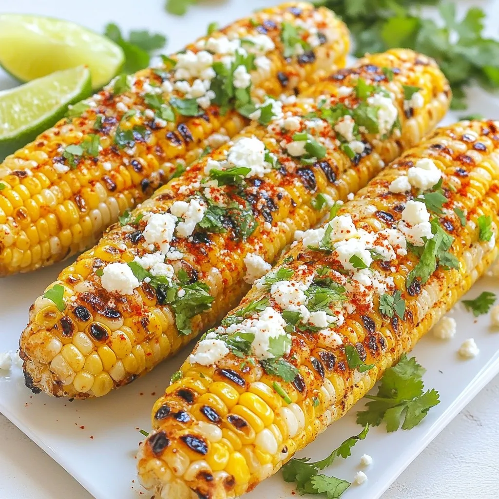 Chili Lime Grilled Corn Flavorful Summer Side Dish