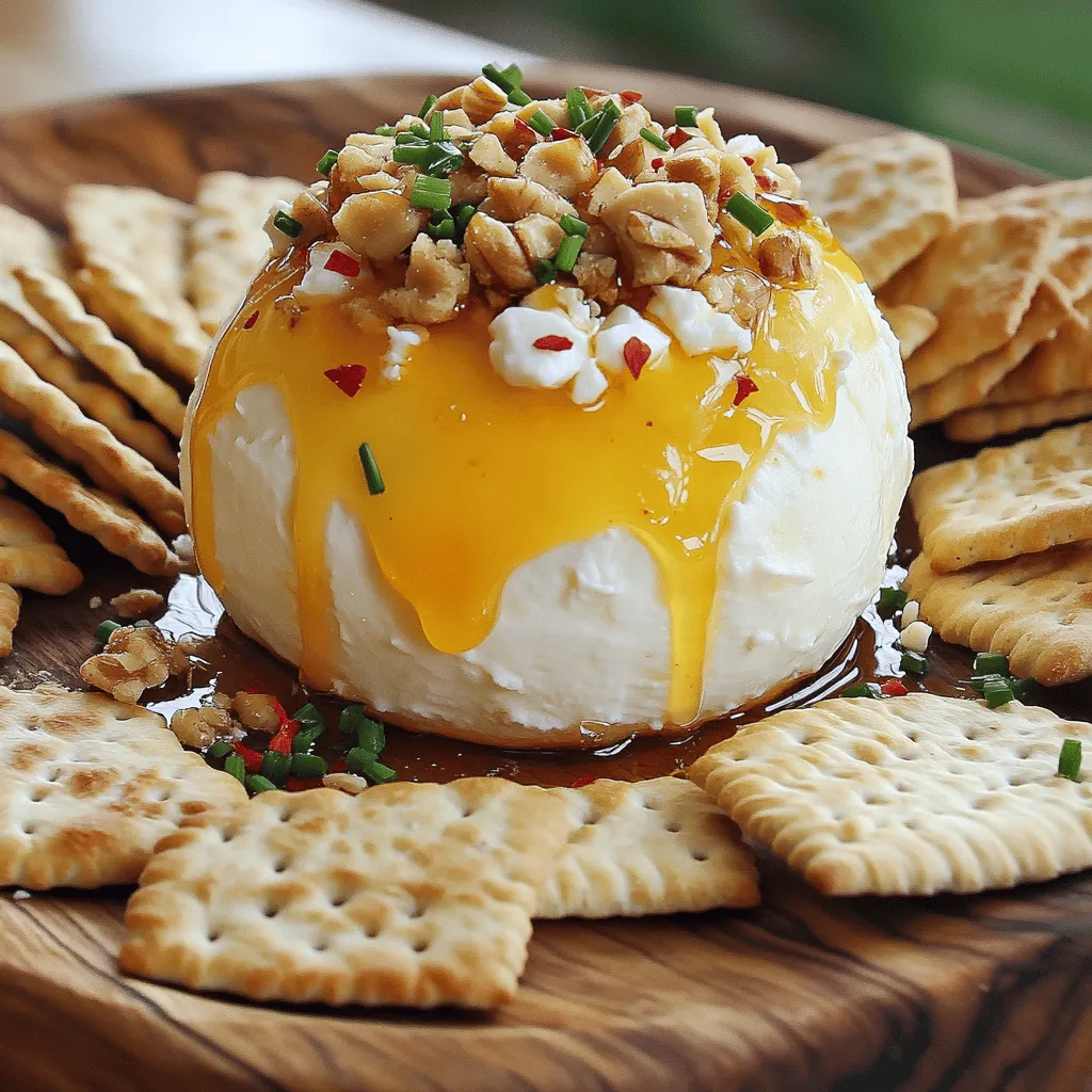 Hot Honey Cheese Ball Irresistible Party Snack Recipe