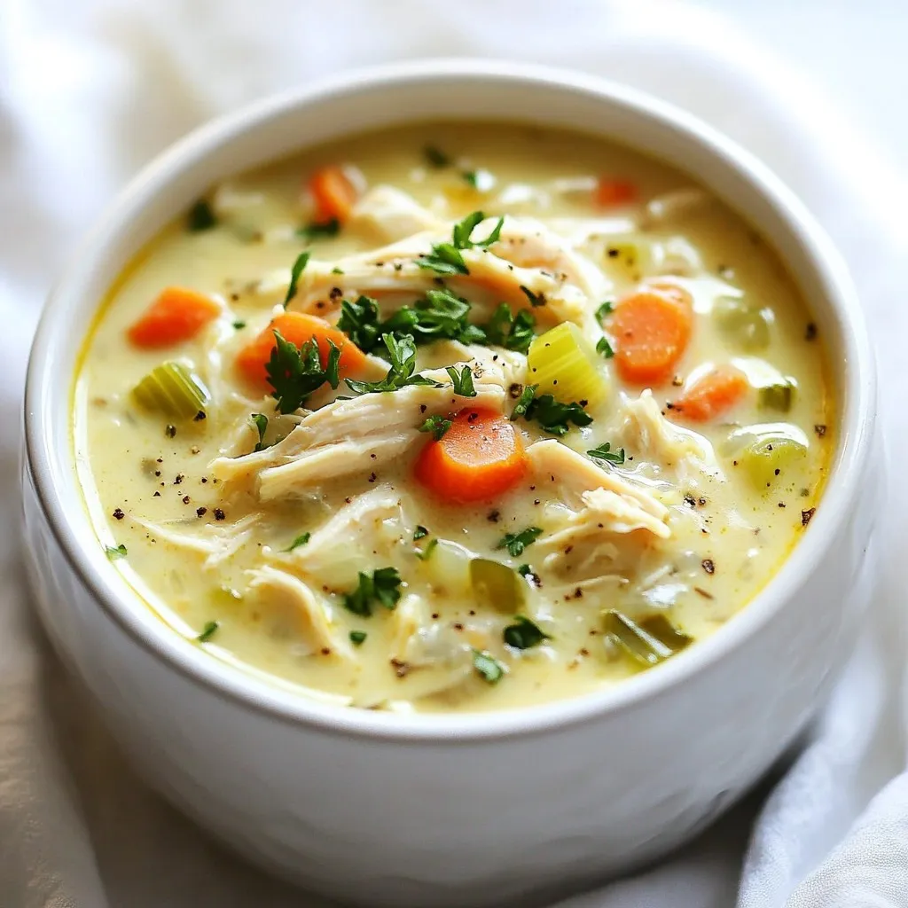 Instant Pot Chicken and Wild Rice Soup Comfort Recipe