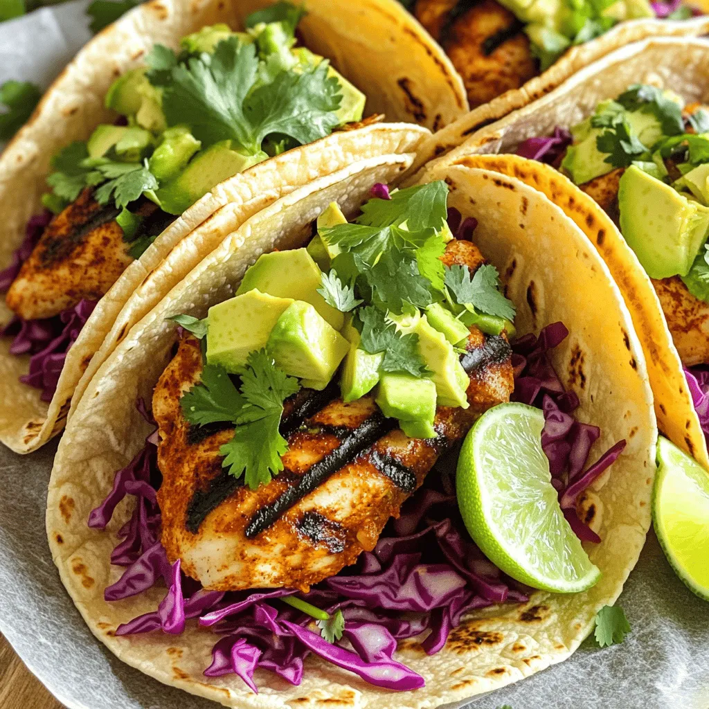 Chili Lime Chicken Tacos Savory and Simple Meal