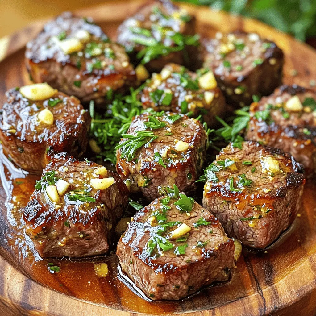 Garlic Butter Steak Bites Savory and Tender Treat