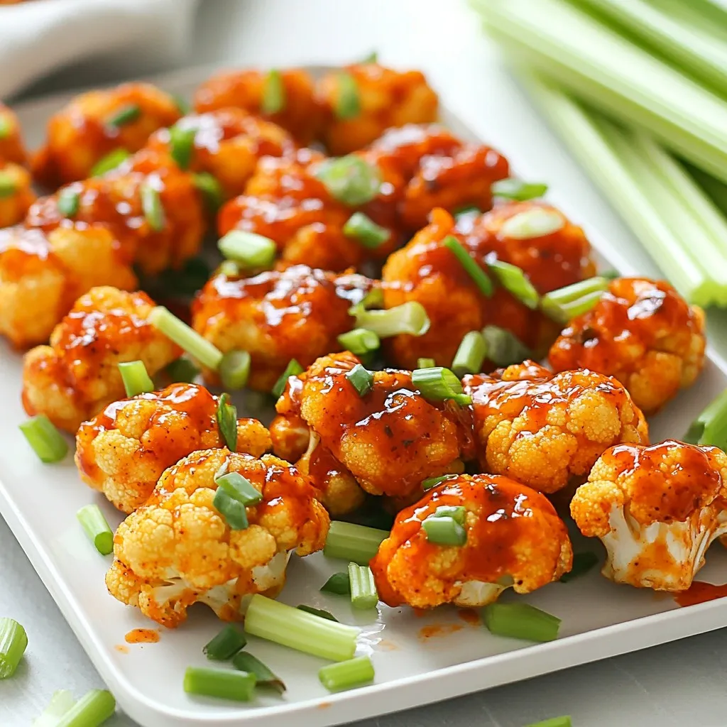 Air Fryer Buffalo Cauliflower Wings Tasty and Simple