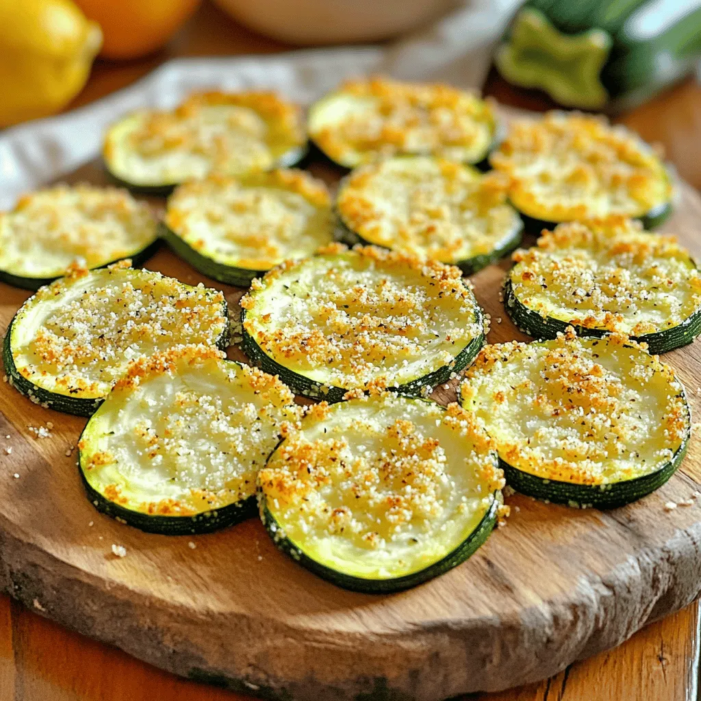 Parmesan Zucchini Crisps Crunchy and Healthy Snack