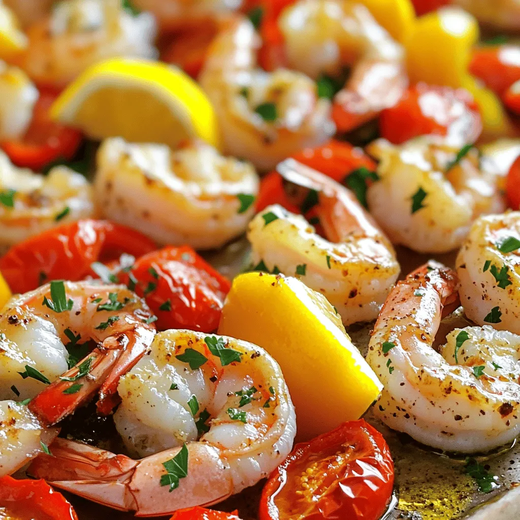Sheet Pan Garlic Butter Shrimp Simple and Tasty Meal