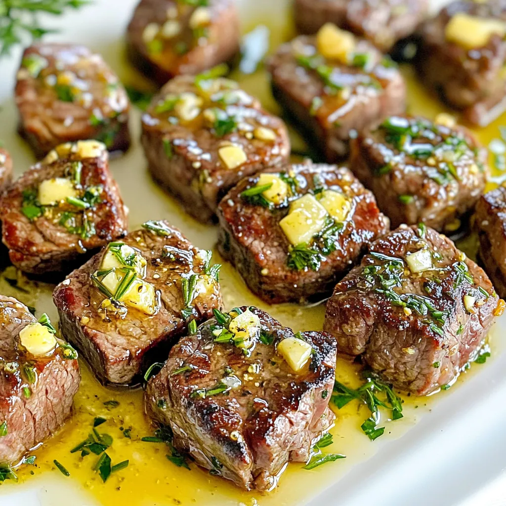 Garlic Butter Steak Bites Flavorful and Juicy Treat