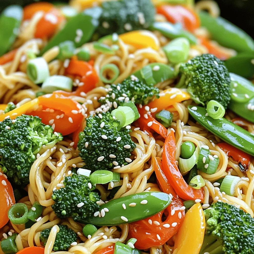 Easy Vegetable Lo Mein Quick and Flavorful Recipe