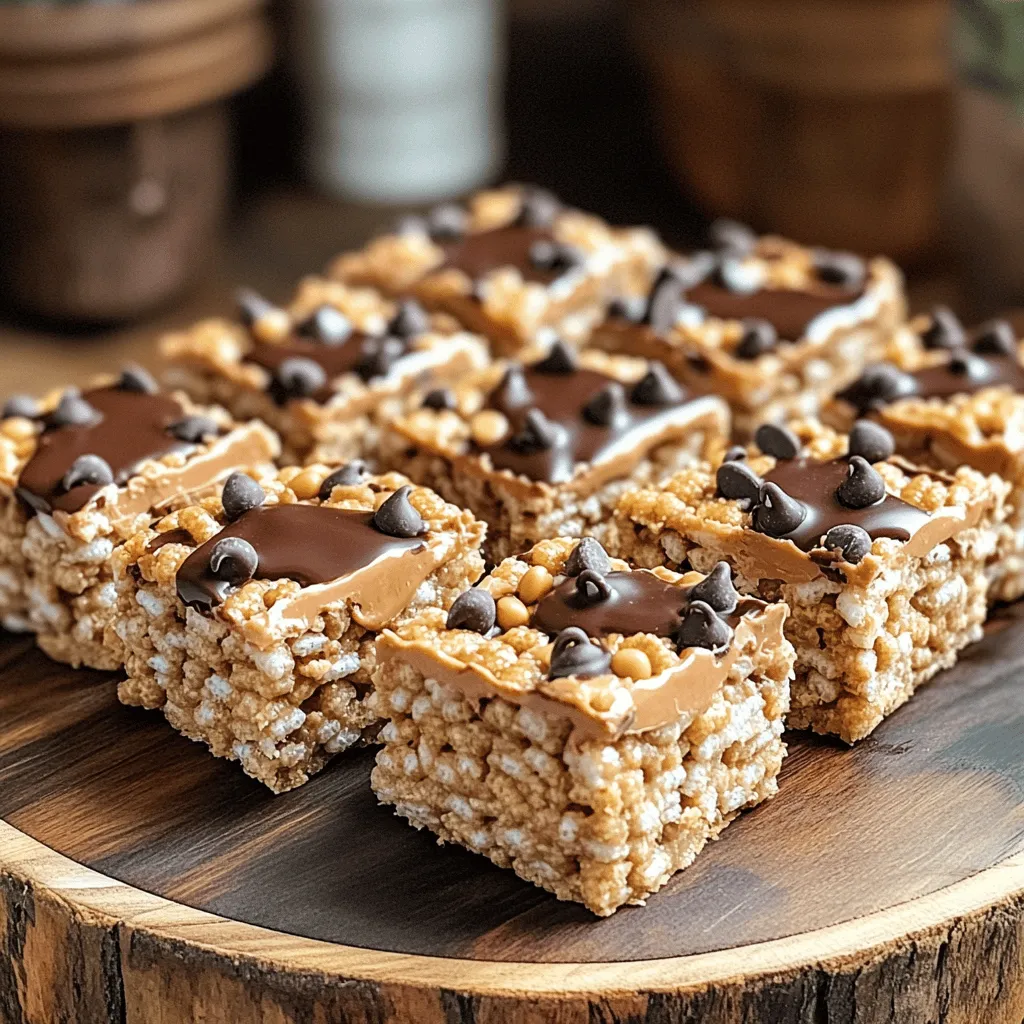 No Bake Chex Peanut Butter Bars Easy and Quick Treat