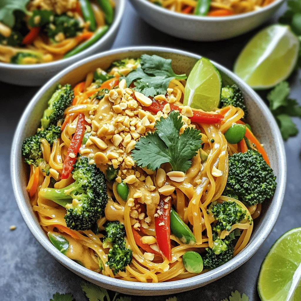 Thai Peanut Noodles Flavorful and Easy Recipe Guide