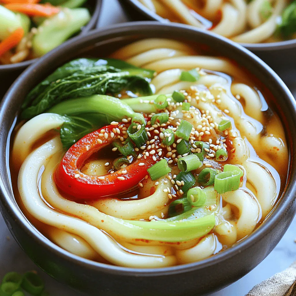 Chili Oil Udon Noodles Flavorful and Easy Recipe