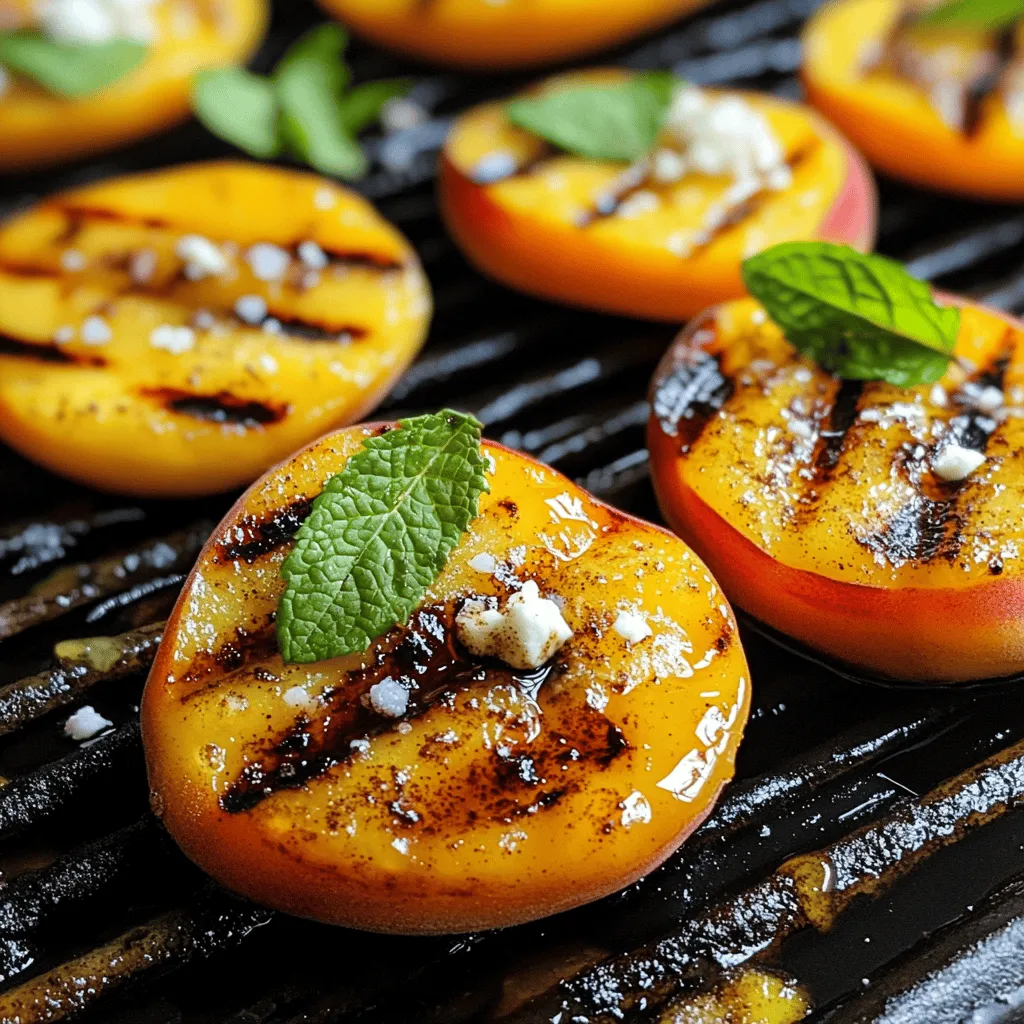 Honey Balsamic Grilled Peaches Sweet and Simple Delight