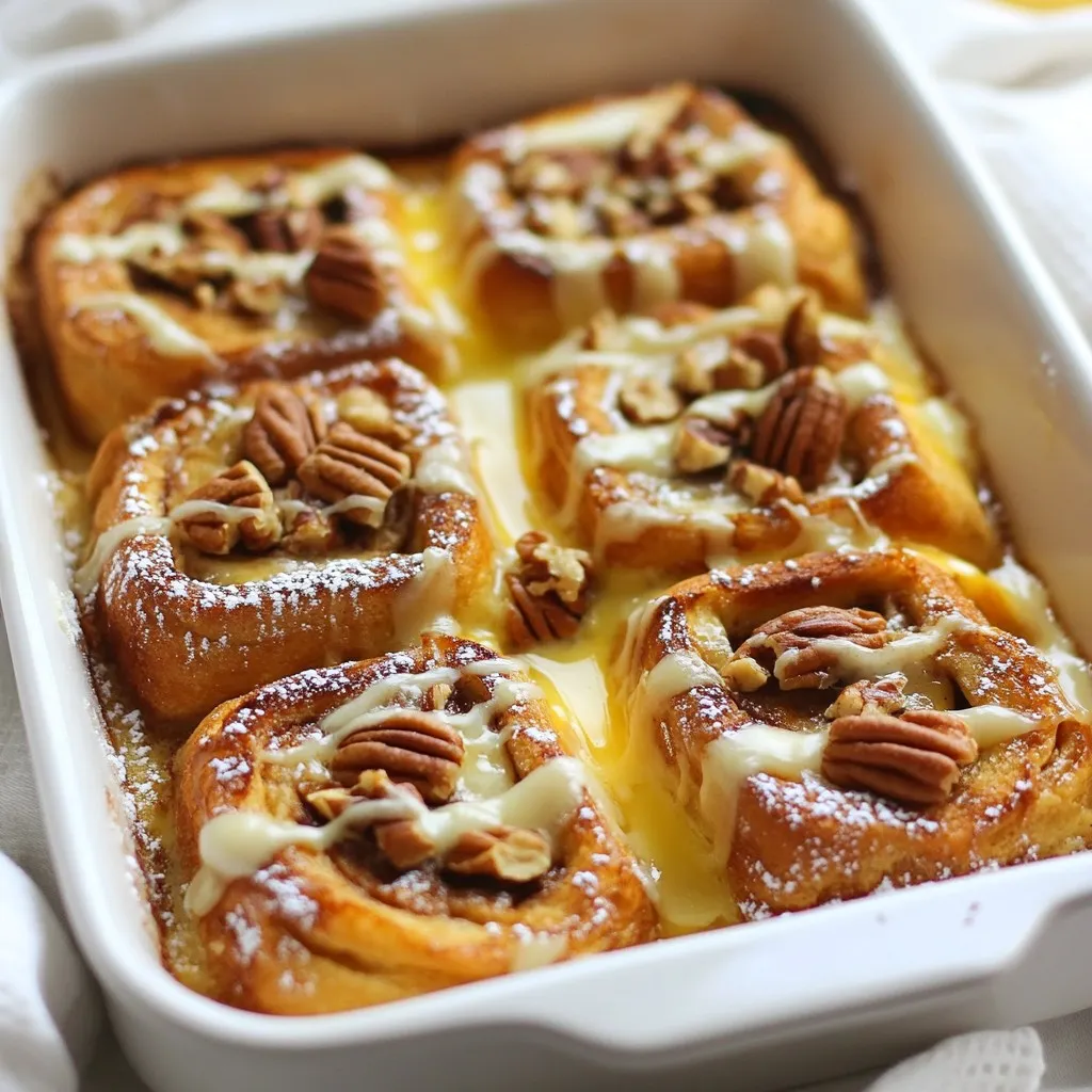 Cinnamon Roll French Toast Bake Irresistible Treat