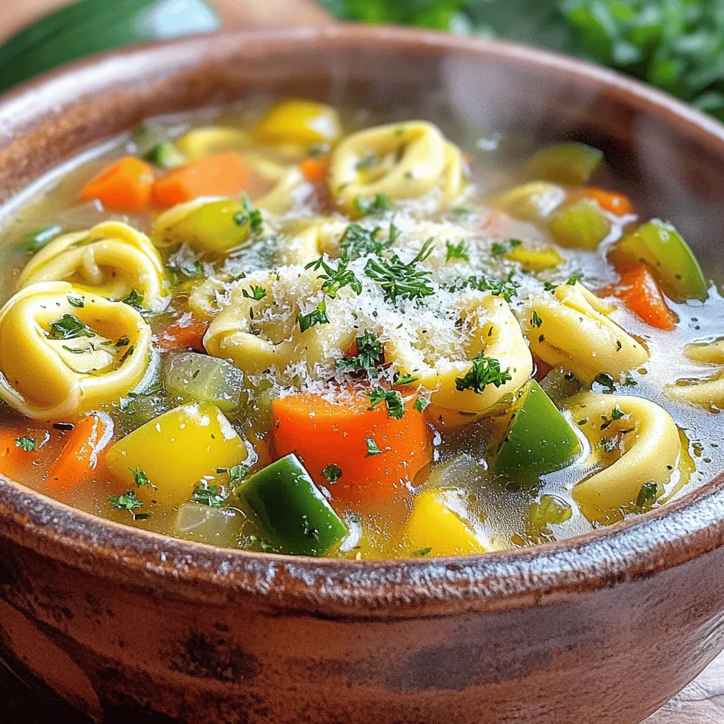 Veggie-Loaded Tortellini Soup Nourishing Comfort Bowl