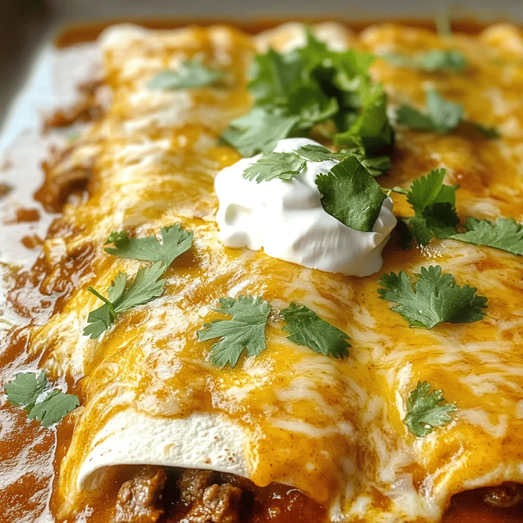 Easy Beef Enchiladas Flavorful Dinner Worth Making