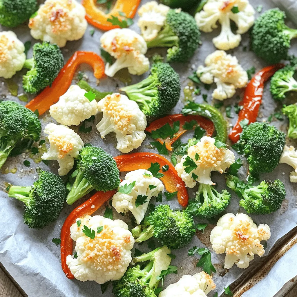 Roasted Garlic Parmesan Veggies Flavorful and Simple Dish