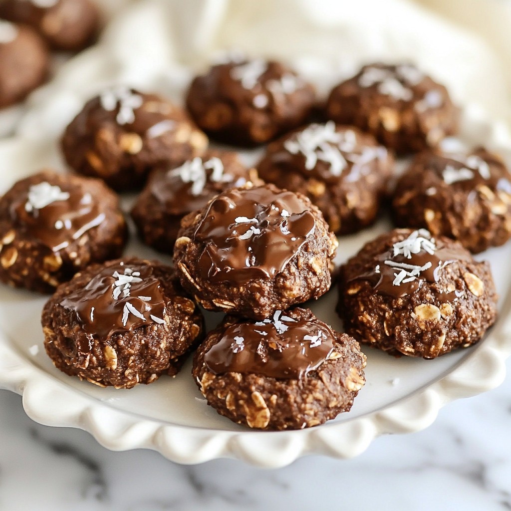 No Bake Chocolate Oat Cookies Delightful Treats