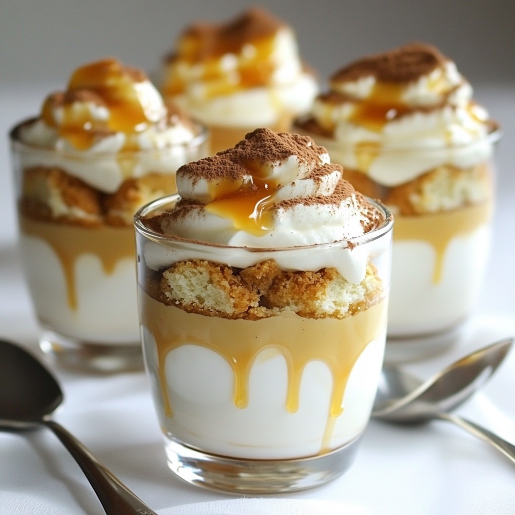 Caramel Macchiato Tiramisu Delightful Coffee Dessert