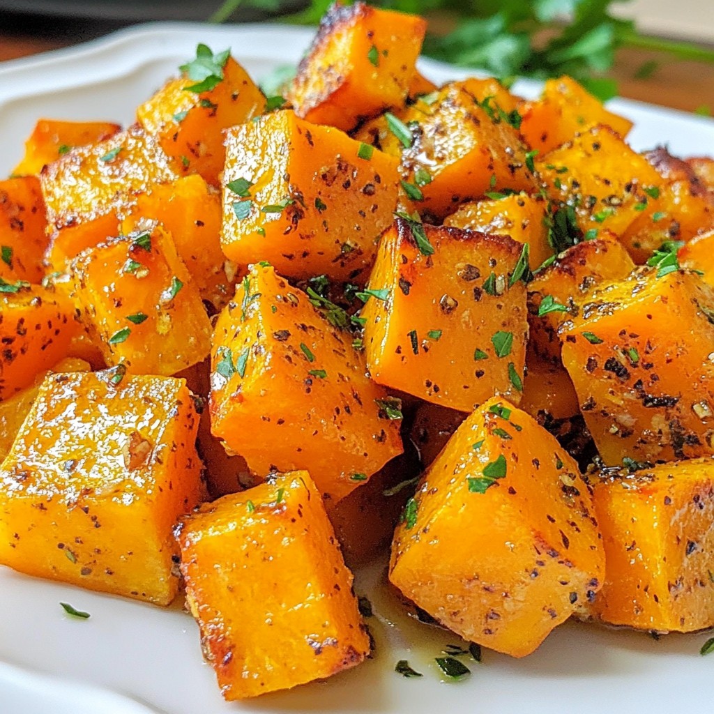 Garlic Herb Roasted Sweet Potatoes Savory and Simple