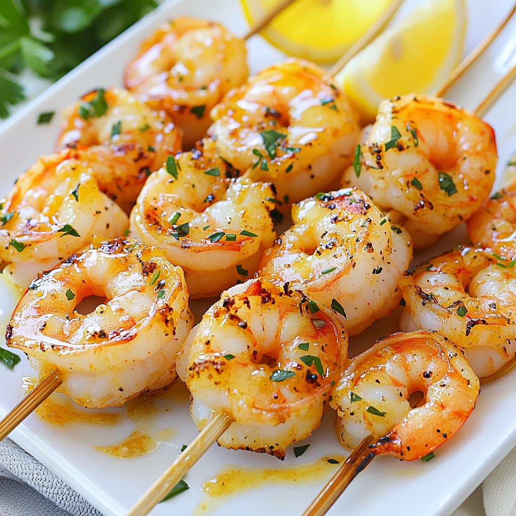 Lemon Herb Grilled Shrimp Fresh and Flavorful Recipe