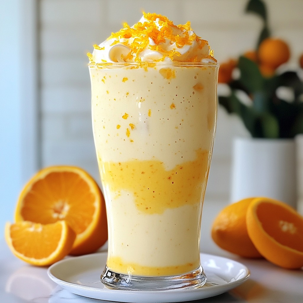 Orange Creamsicle Smoothie Simple and Tasty Treat