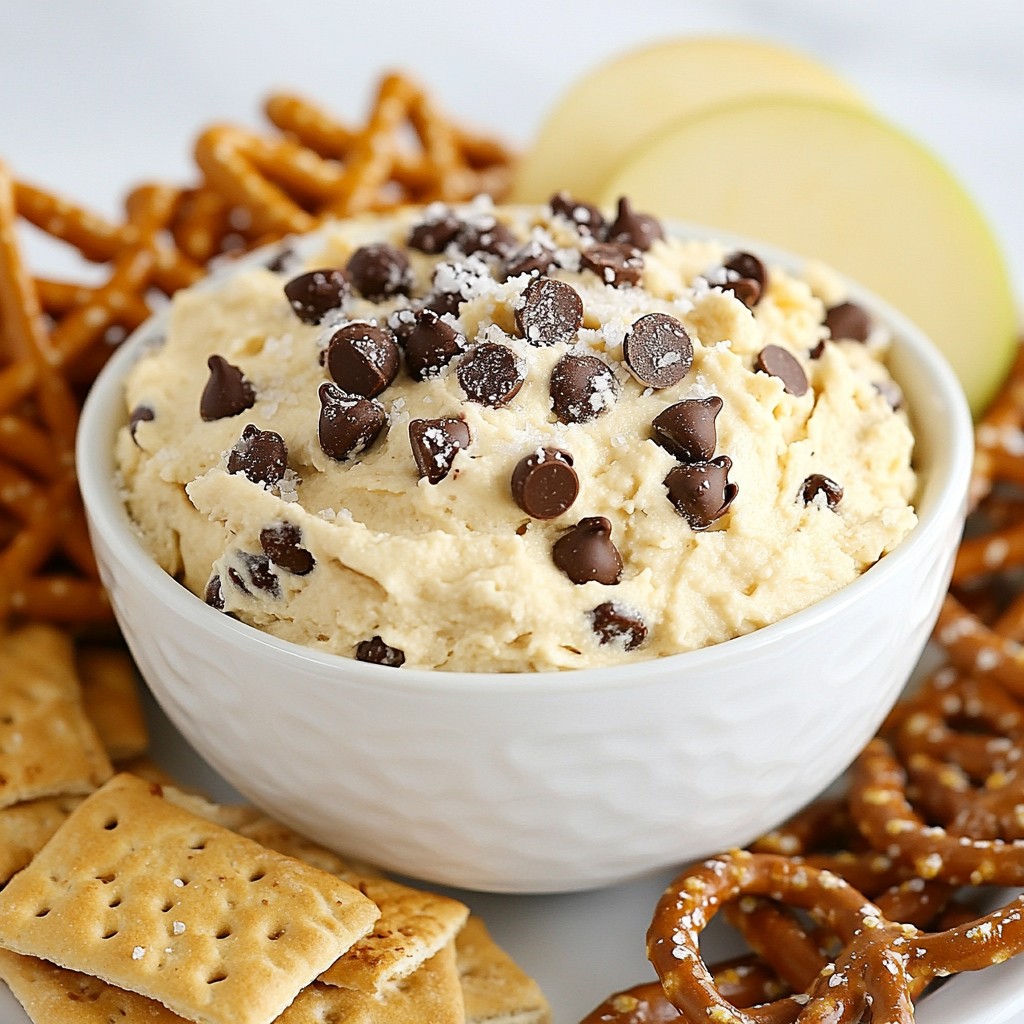 Chocolate Chip Cookie Dough Dip Irresistible Treat
