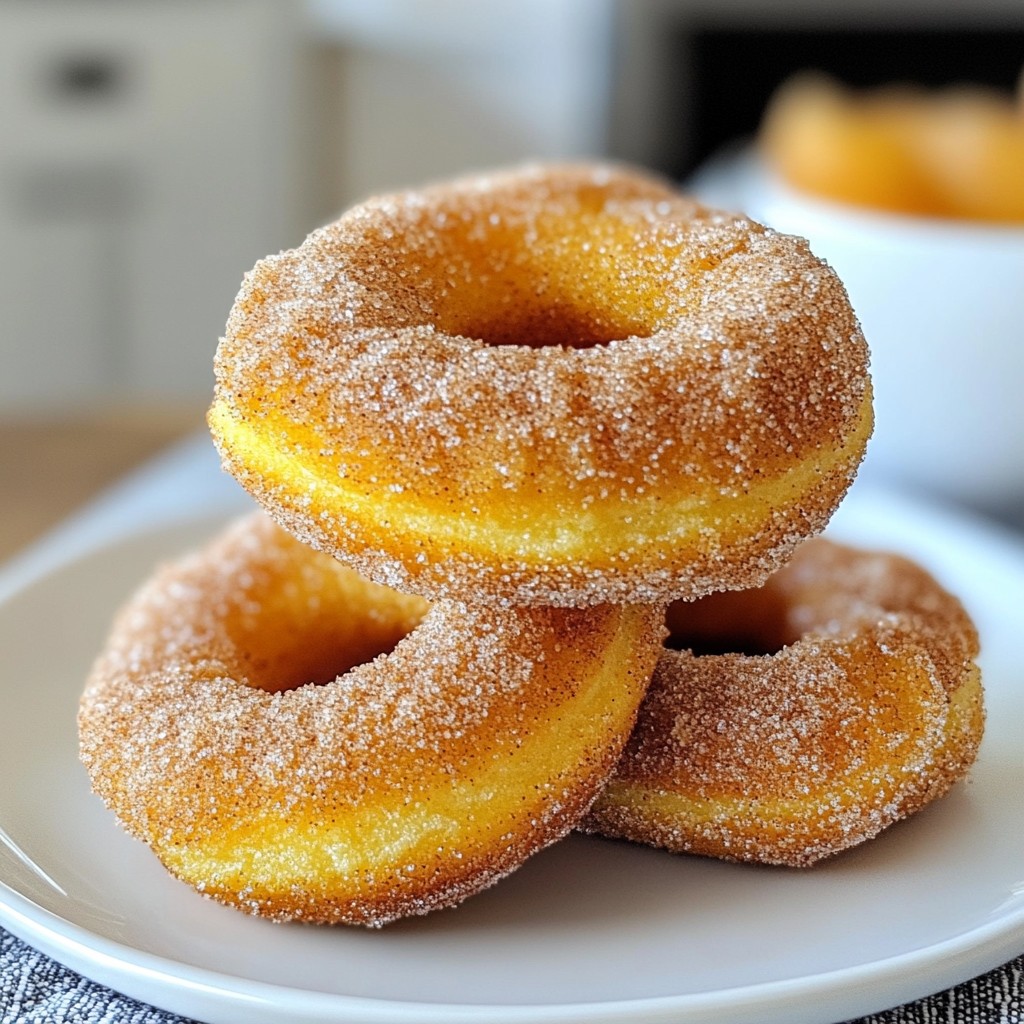 Baked Apple Cider Donuts Tasty Fall Treat Recipe