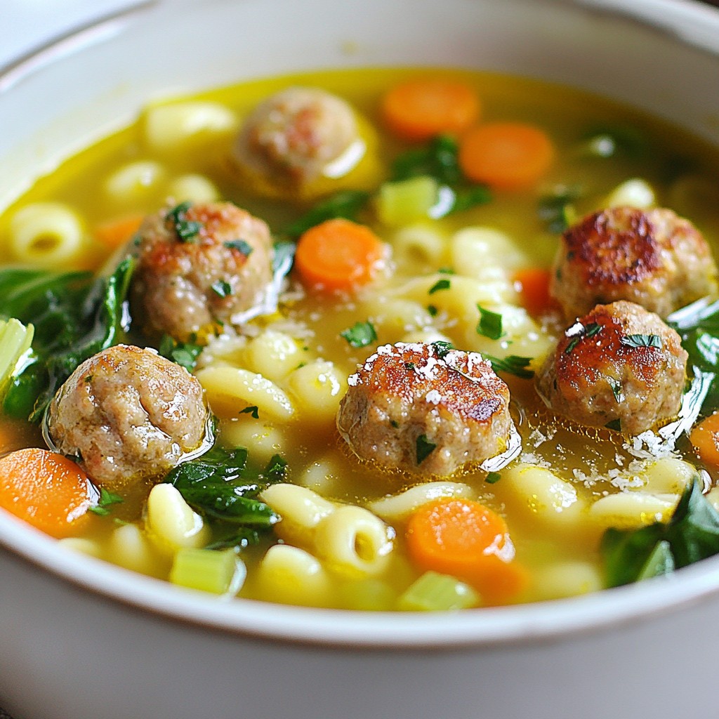 Italian Wedding Soup Delightful and Hearty Recipe