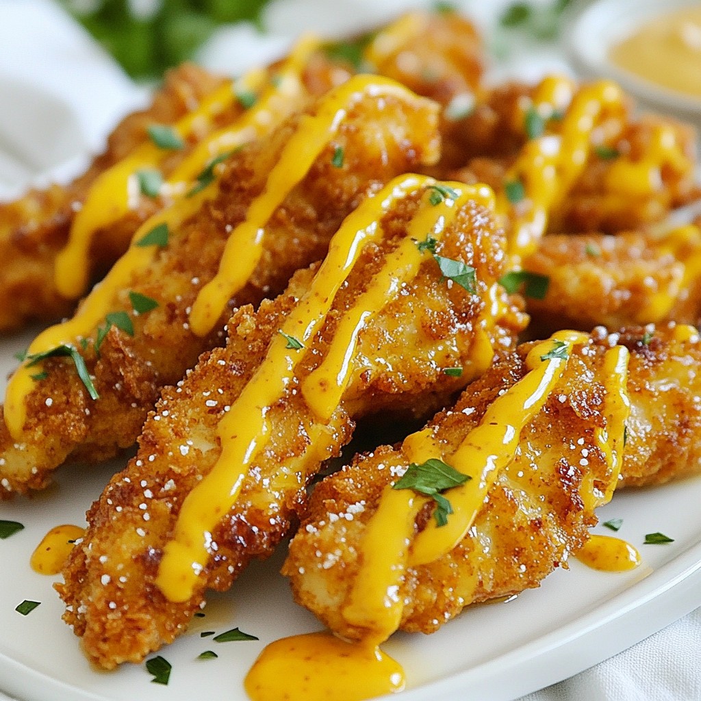 Honey Mustard Pretzel Chicken Crispy and Flavorful Dish